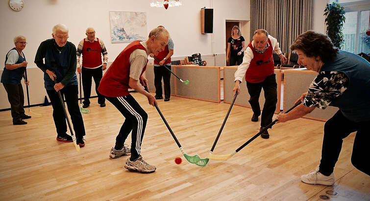 Floorballspillere