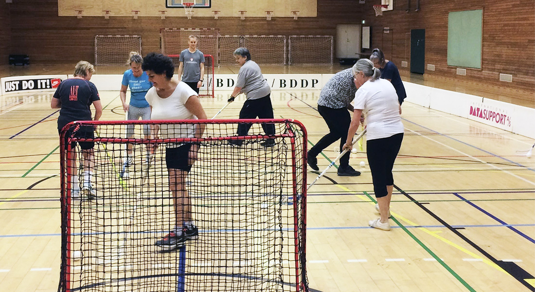 Floorball kvinder overgangsalder